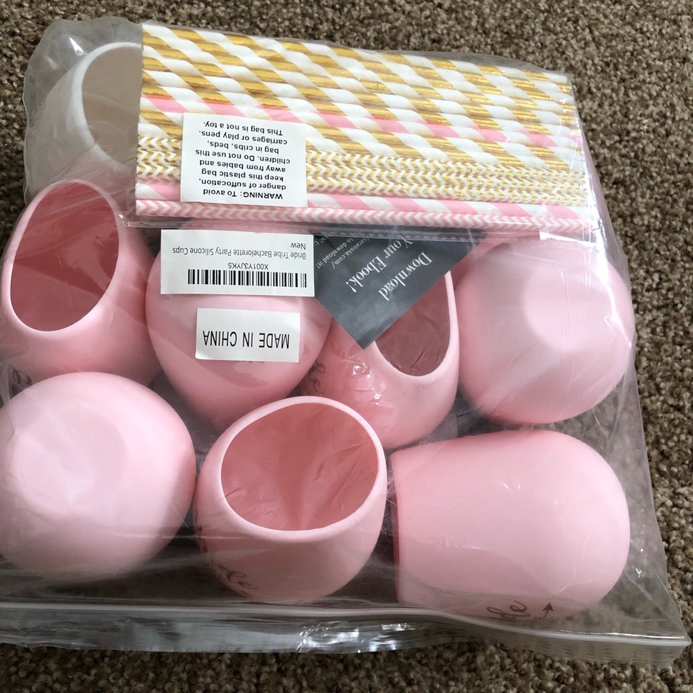 New Bachelorette Party Silicone Cups